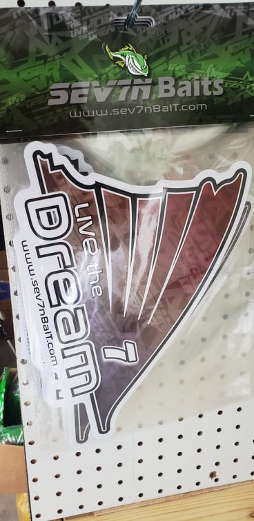 Red Tail 12'' Sticker