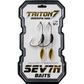 Triton7 Gold Underspin Hooks